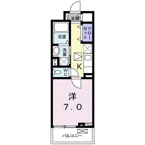 アンファン北鎌倉の間取り