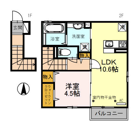 D-styleの間取り