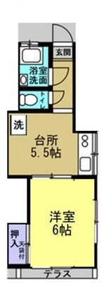 ノアメゾン鶴ヶ島の間取り