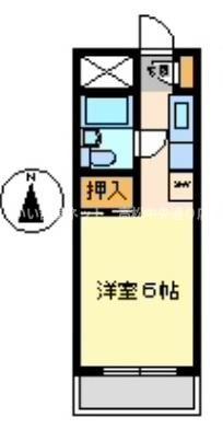 コーポ川添の間取り