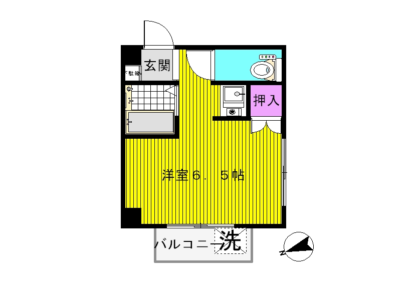 ウッドハウスの間取り