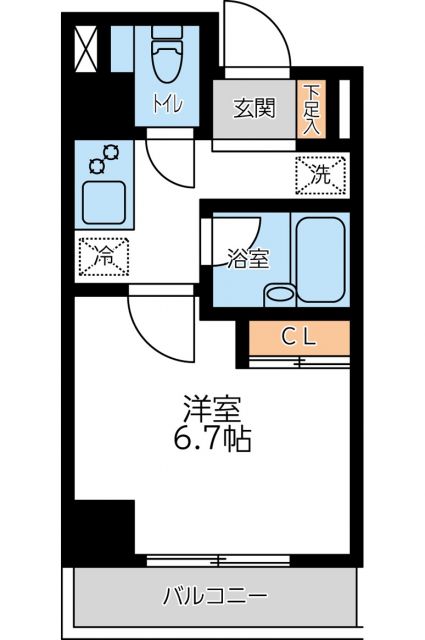 コンフォートタイム大森の間取り