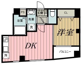 千葉市中央区登戸のマンションの間取り