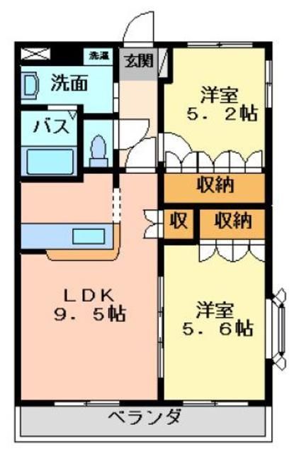 フィオーレの間取り