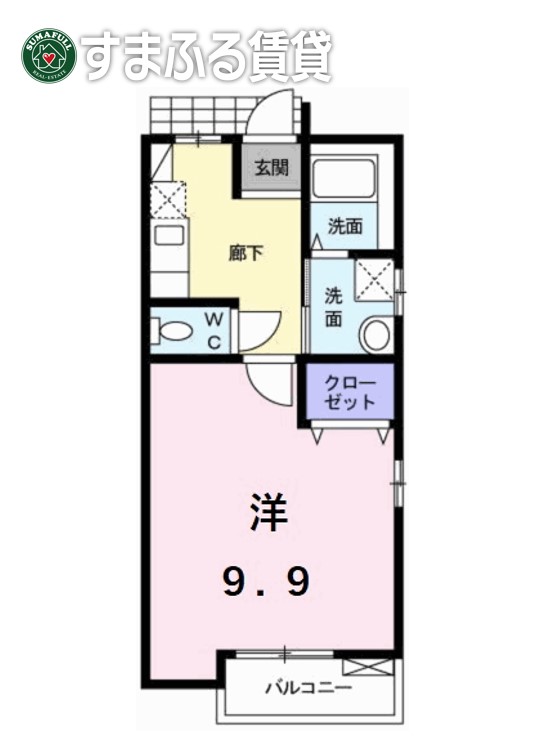 プリティーハウス・Tの間取り