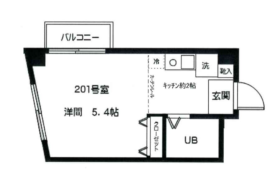 練馬区大泉学園町のマンションの間取り