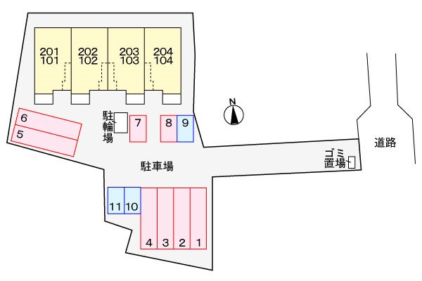 【鹿児島市坂之上のアパートのその他】