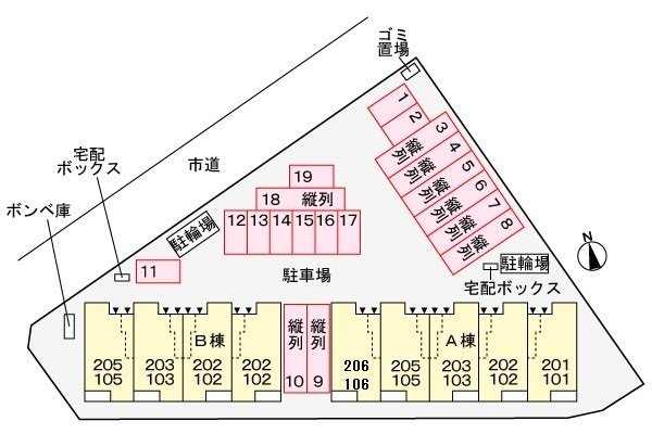 【ソレイユ・タカ　Ｂのその他共有部分】