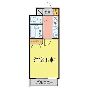 HIKOハイツの間取り