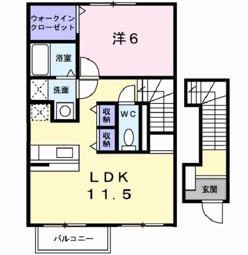 イーグル・フレンドの間取り