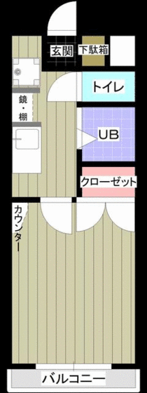 エル上熊本の間取り