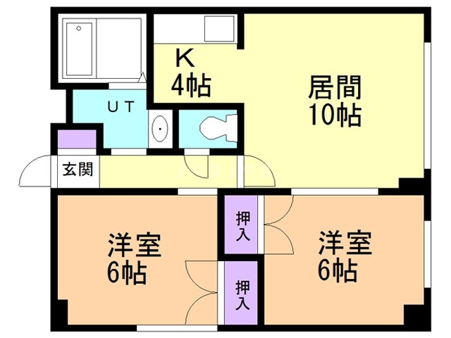 ロイヤルコート稲穂の間取り