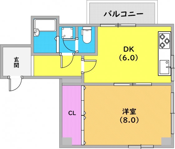 ファーストコートの間取り