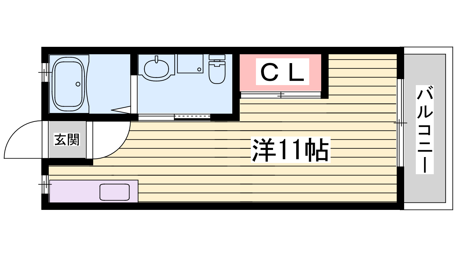 SeaDream姫路野里駅の間取り