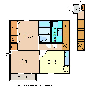 ラフィネ藤Ｂ棟の間取り