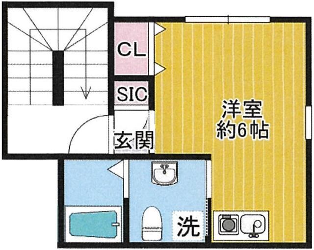 ＴＨＥ　ＣＩＴＹ　中村橋の間取り