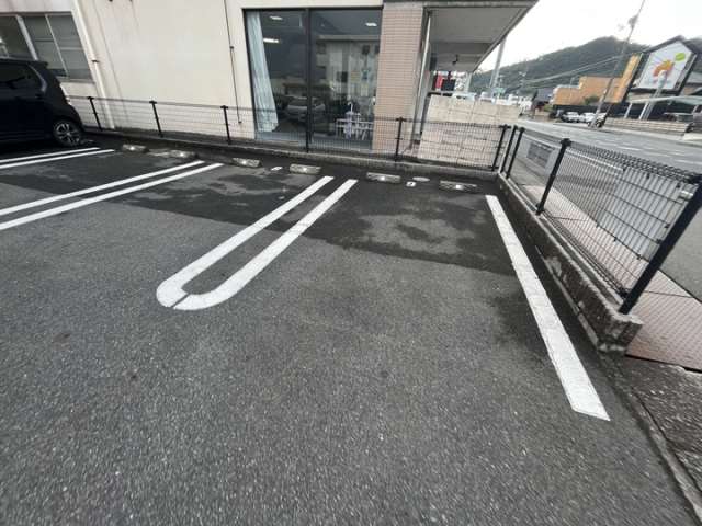 駐車場　眺望
