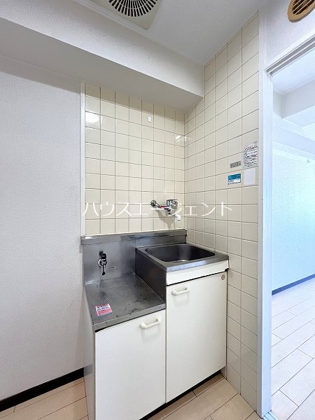 キッチン　ガスコンロ設置可能なキッチンです