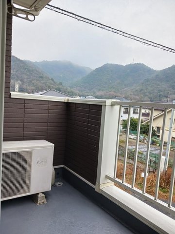バルコニー　広々としたバルコニーです