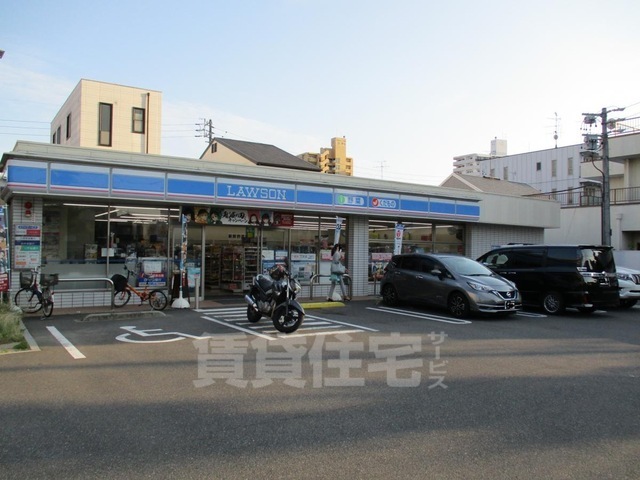 コンビニ　ローソン　西区上名古屋三丁目店（コンビニ）まで397m