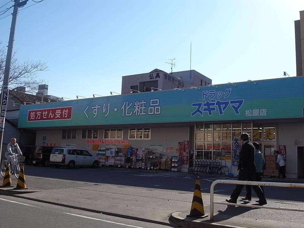 ドラックストア　ドラッグスギヤマ松原店 (ドラッグストア)（ドラッグストア）まで310m