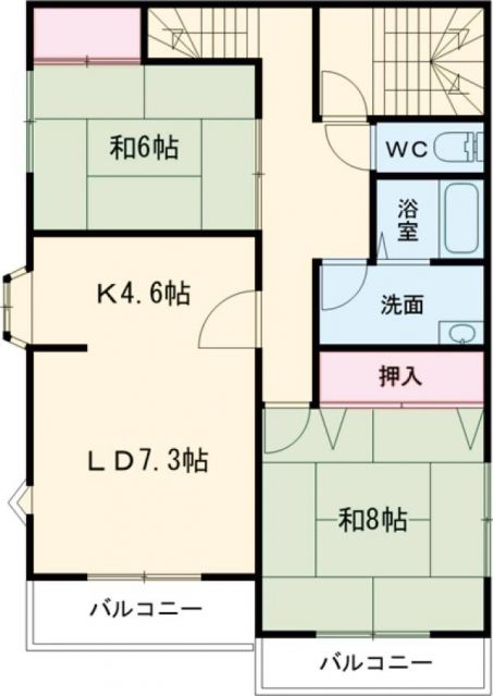 N COURT IIの間取り写真