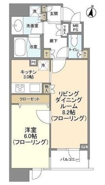 HF白金高輪レジデンスの間取り写真