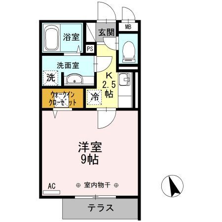 メゾンクレール墨田の間取り写真