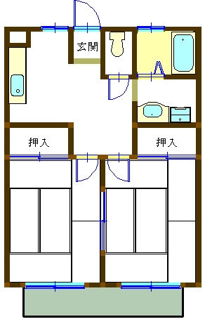 ノースヒルズヴィラの間取り