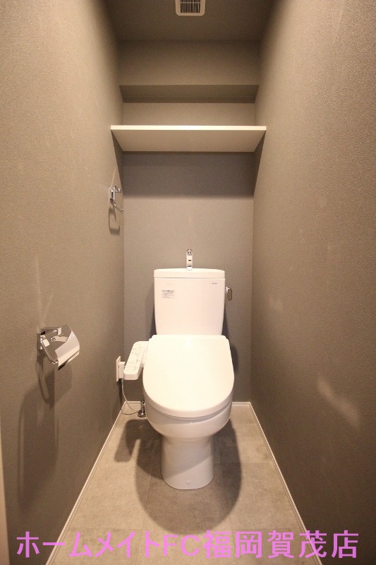 地下鉄七隈線 野芥駅 徒歩3分 8階建 築4年のトイレ写真