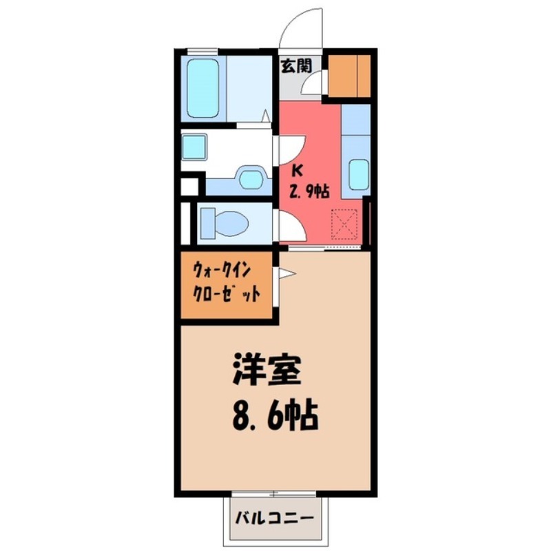 クラニア IIの間取り