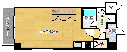 アンフィニ千里山の間取り