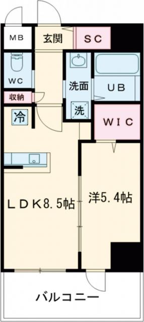 エールグラン豊中本町の間取り