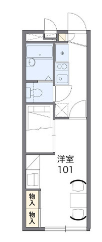 【レオパレスマニエの間取り】