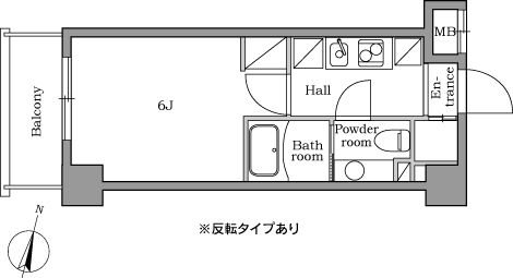 レジディア中村橋の間取り