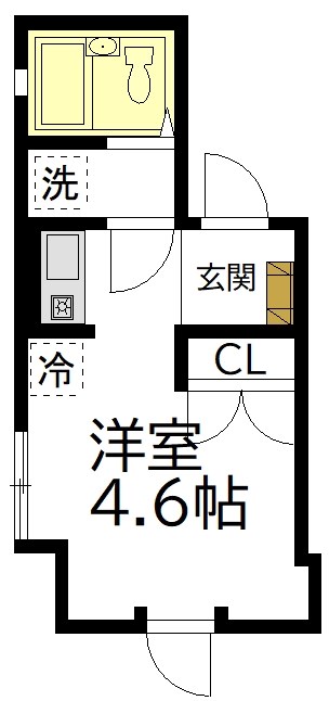 ヒューゲルハイム三軒茶屋の間取り