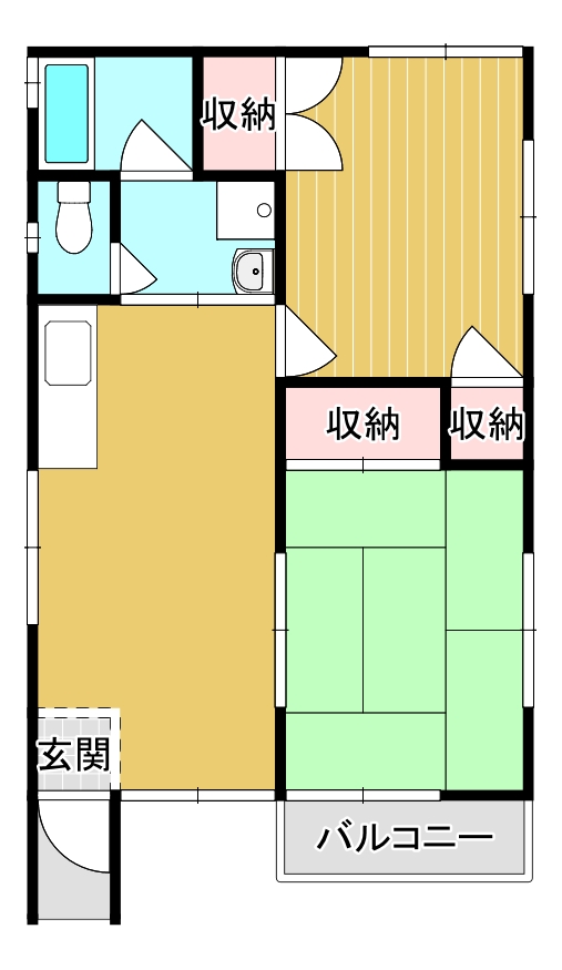 T＆Aハイツの間取り