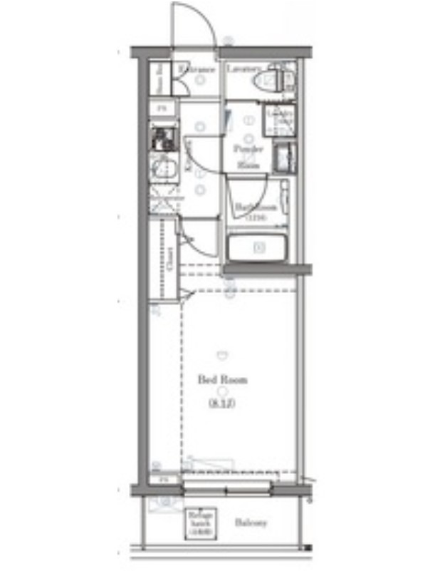 【ＤＩＰＳ南六郷の間取り】