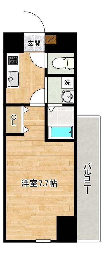 ＭＤＩグランコルディール室町の間取り