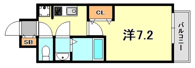 フレシール昭和通の間取り