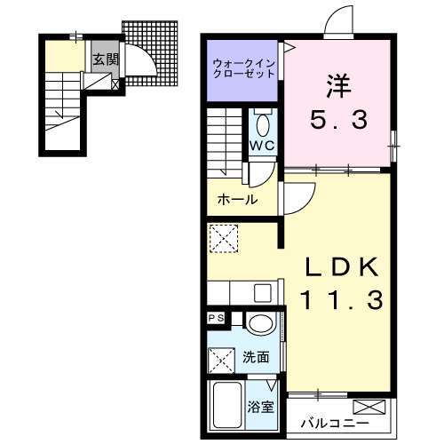 ライズ・トミヤの間取り