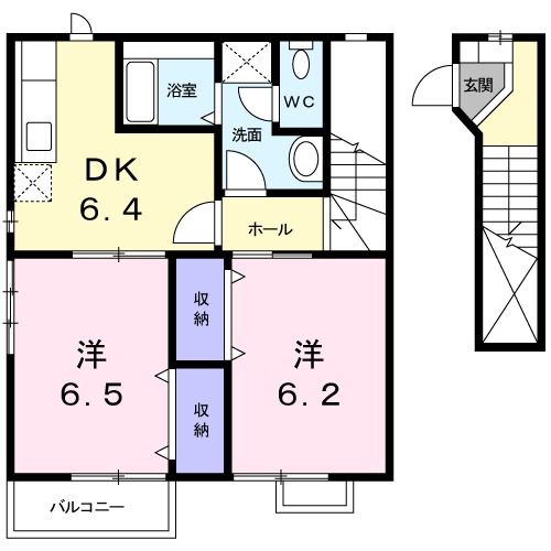 くれよんハウスの間取り