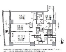 【アクティ汐留の間取り】