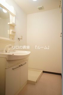 【福岡市博多区浦田のマンションの洗面設備】