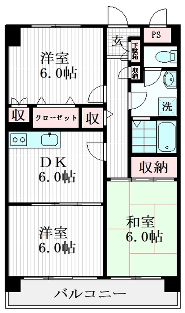 セブントレジャーの間取り