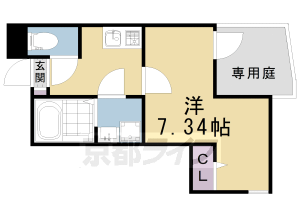 （仮称）グランデコート烏丸今出川の間取り