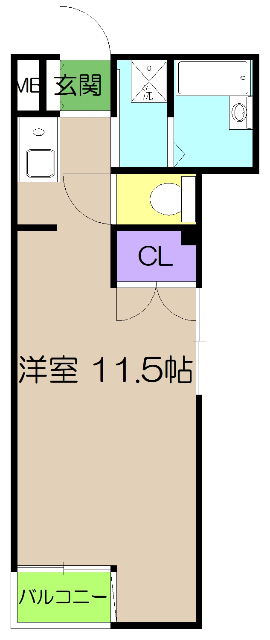 ヘリテージの間取り