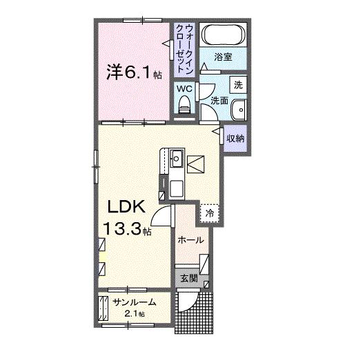 ハートフル翔IIの間取り