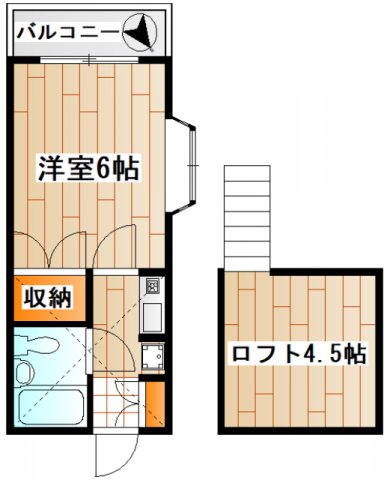 カーサ久本の間取り