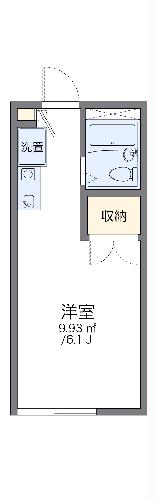 レオパレスドルフィンの間取り